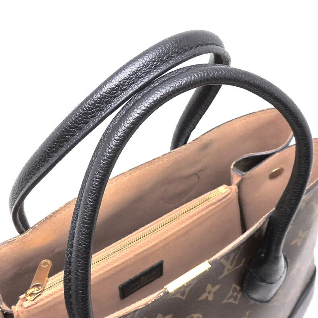 Pre-Owned Louis Vuitton Flandrin Ladies Handbag M41595 Monogram Macassar Brown (Good)