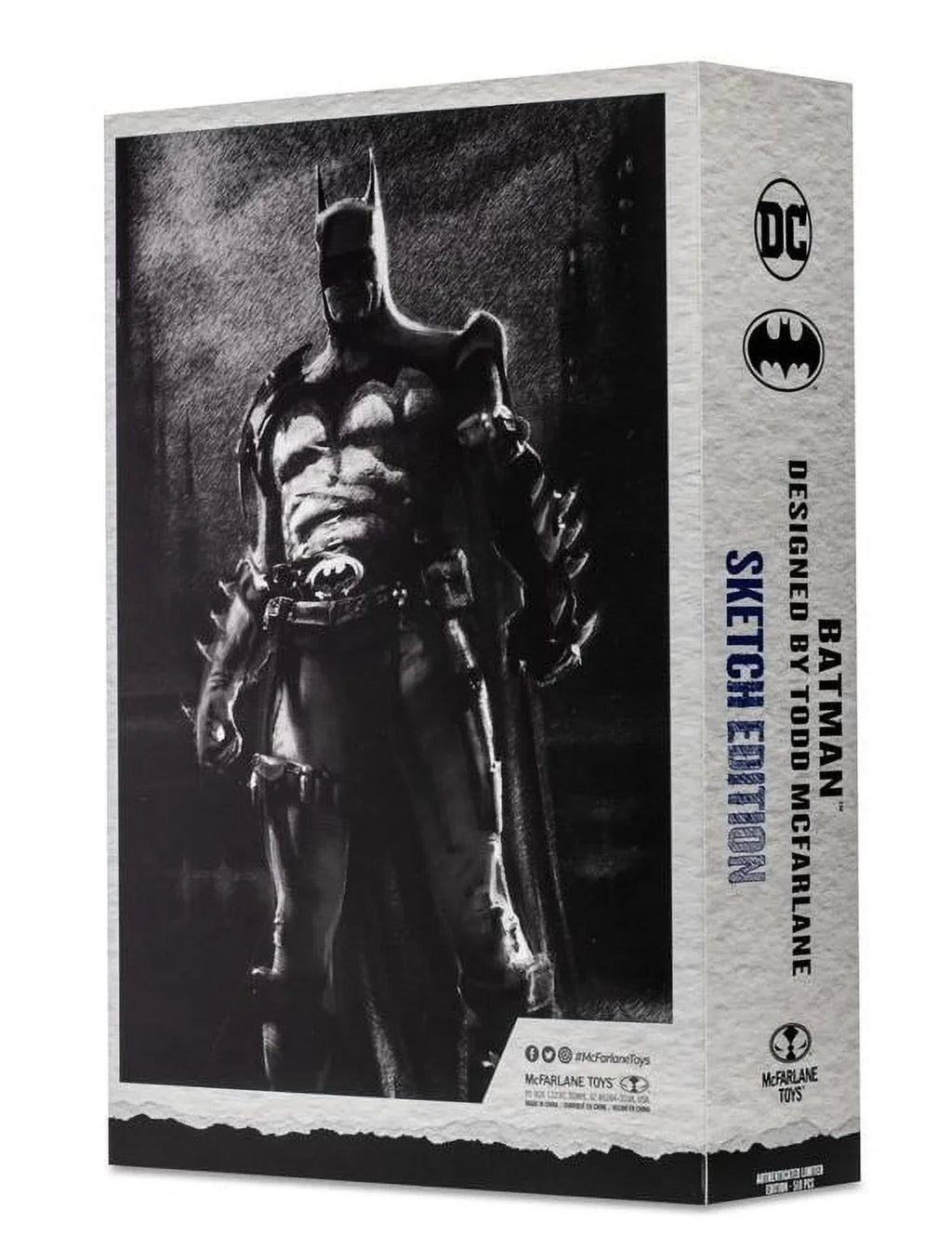 DC Multiverse Batman Sketch Edition Gold Label 7" Action Figure EE Exclusive