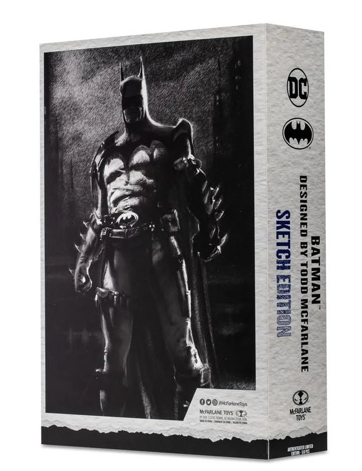 DC Multiverse Batman Sketch Edition Gold Label 7" Action Figure EE Exclusive
