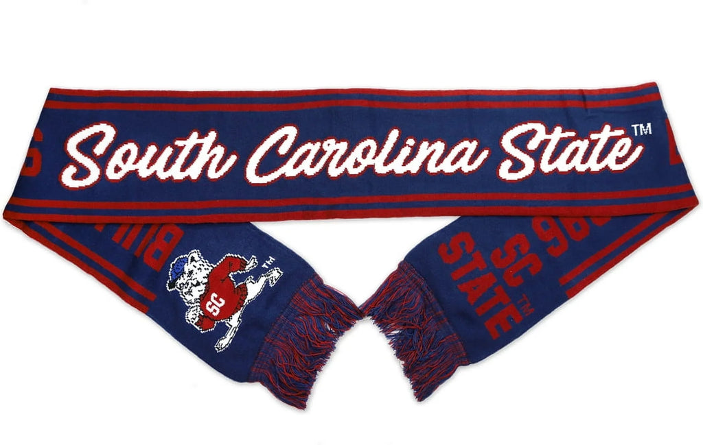 Big Boy South Carolina State Bulldogs S6 Knit Scarf [Maroon - 80" x 7"]