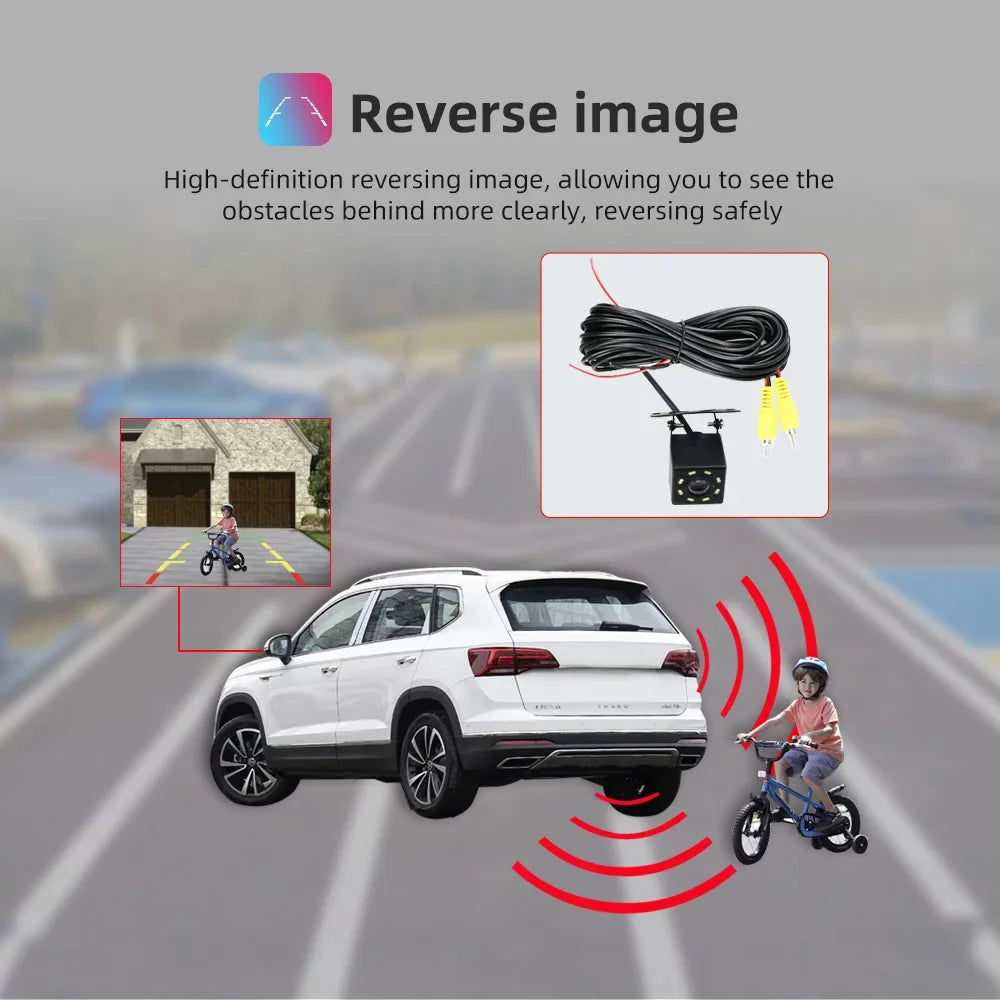 For 2011-2014 Toyota Sienna Radio, Roinvou Android Wireless CarPlay Car Stereo with Android Auto 9 Inch Touch Screen Bluetooth Car Radio Support Mirror Link GPS WiFi 2+32G