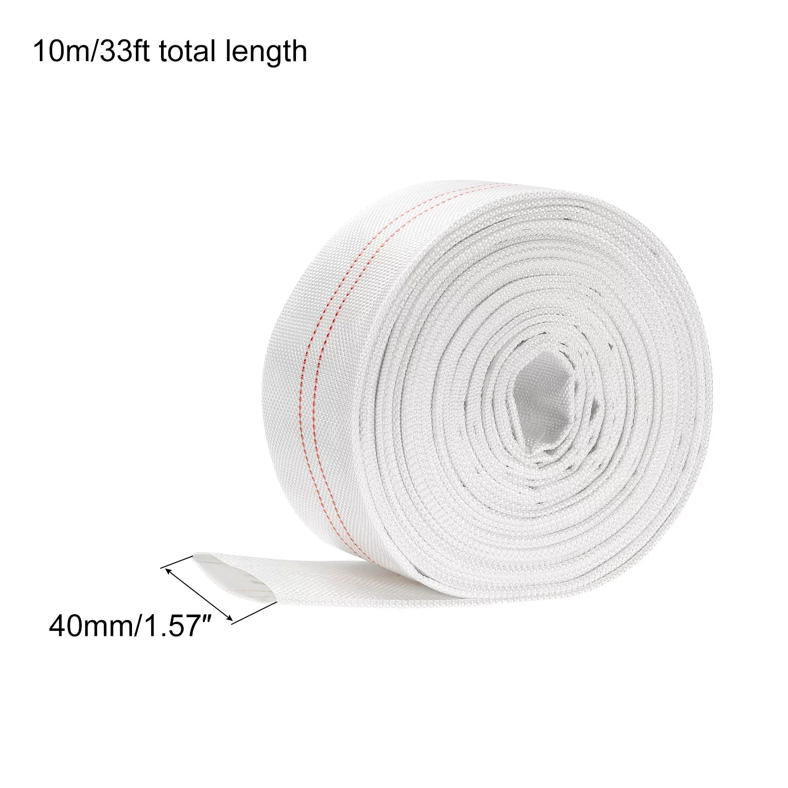 Lightweight Backwash Hose Lay FLatitude Reinforced Discharge PVC Hose 40mm ID 33ft for Swimming Pool