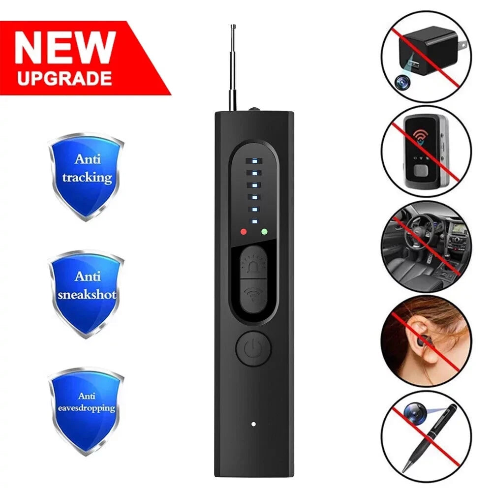 JahyElec Smart Signal Gear Rf Audio Detectors - Anti-spy Hidden Camera Detector Safe Device