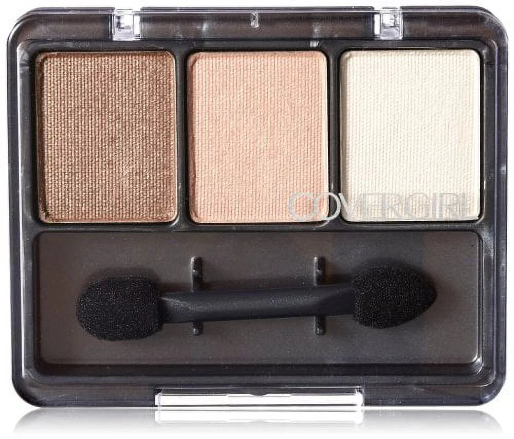 CoverGirl Eye Enhancers 3 Kit Shadow, Cafe Au Lait 105, 0.14 Ounce Packages (Pack of 2)