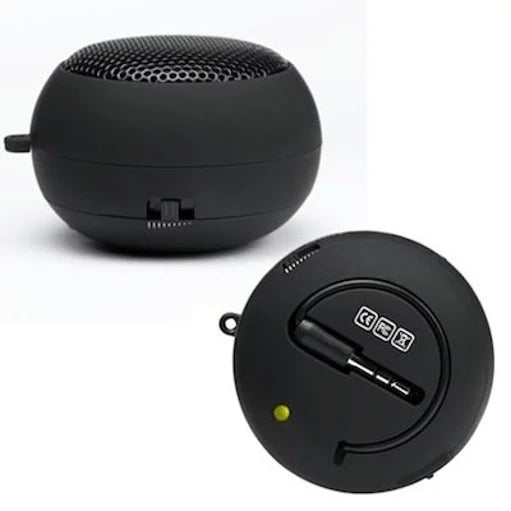 Portable Wired Speaker for Moto G Stylus (2022) Phone - Audio Multimedia Rechargeable Black Compatible With Motorola Moto G Stylus (2022)