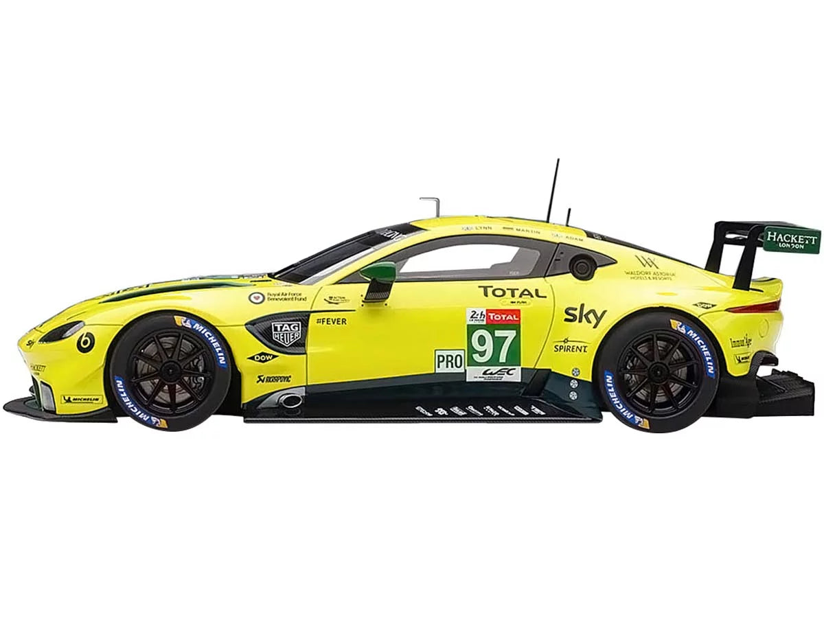 Diecast 2018 Aston Martin Vantage GTE #97 Lynn - Martin - Adam Le Mans PRO 1/18 Model Car by Autoart