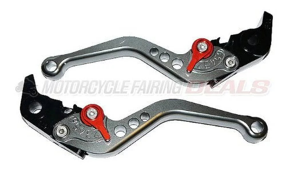 KTM RC8 R (2009 - 2012) Billet Shorty Brake & Clutch Lever Titanium Color