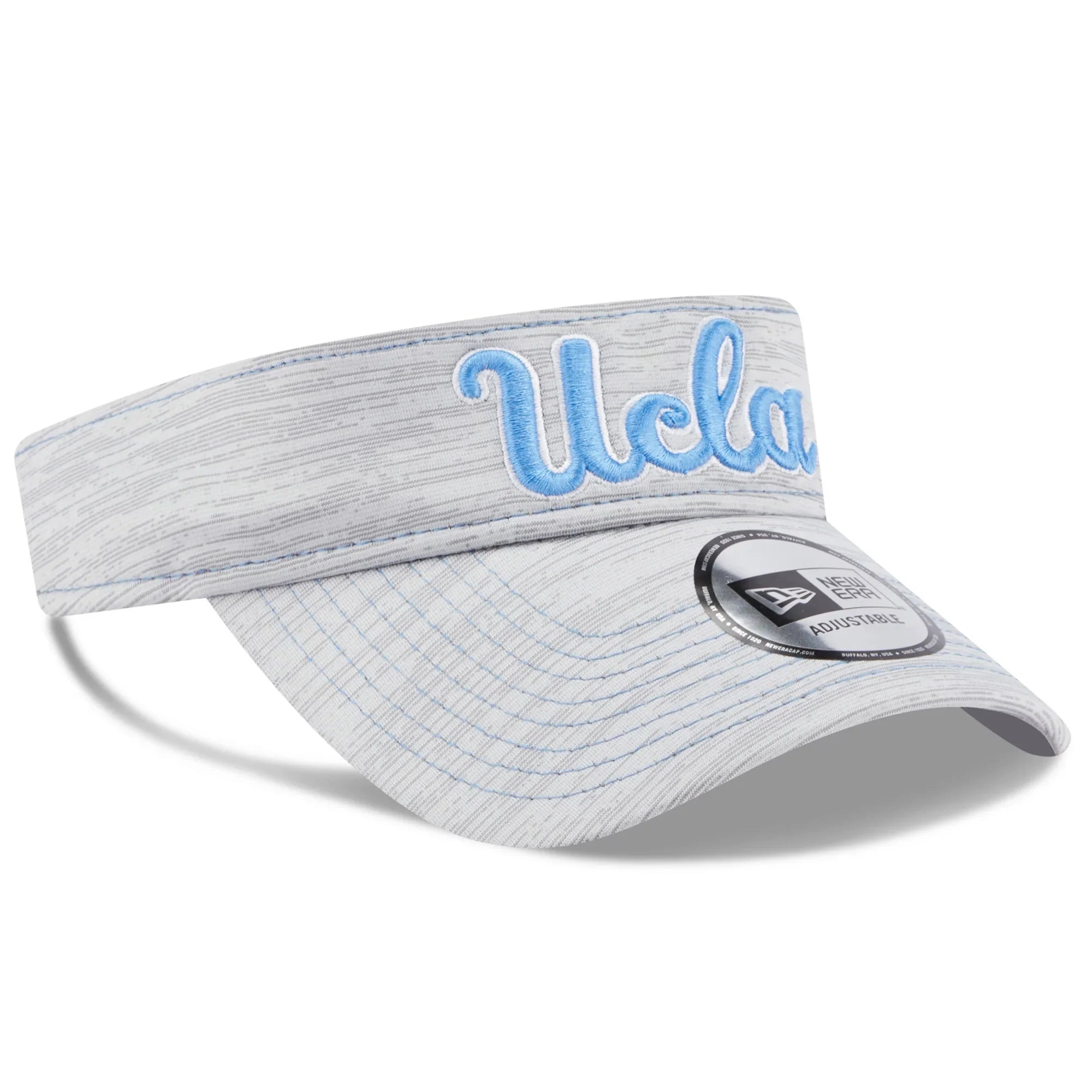 Men's New Era Gray UCLA Bruins Logo Adjustable Visor - OSFA