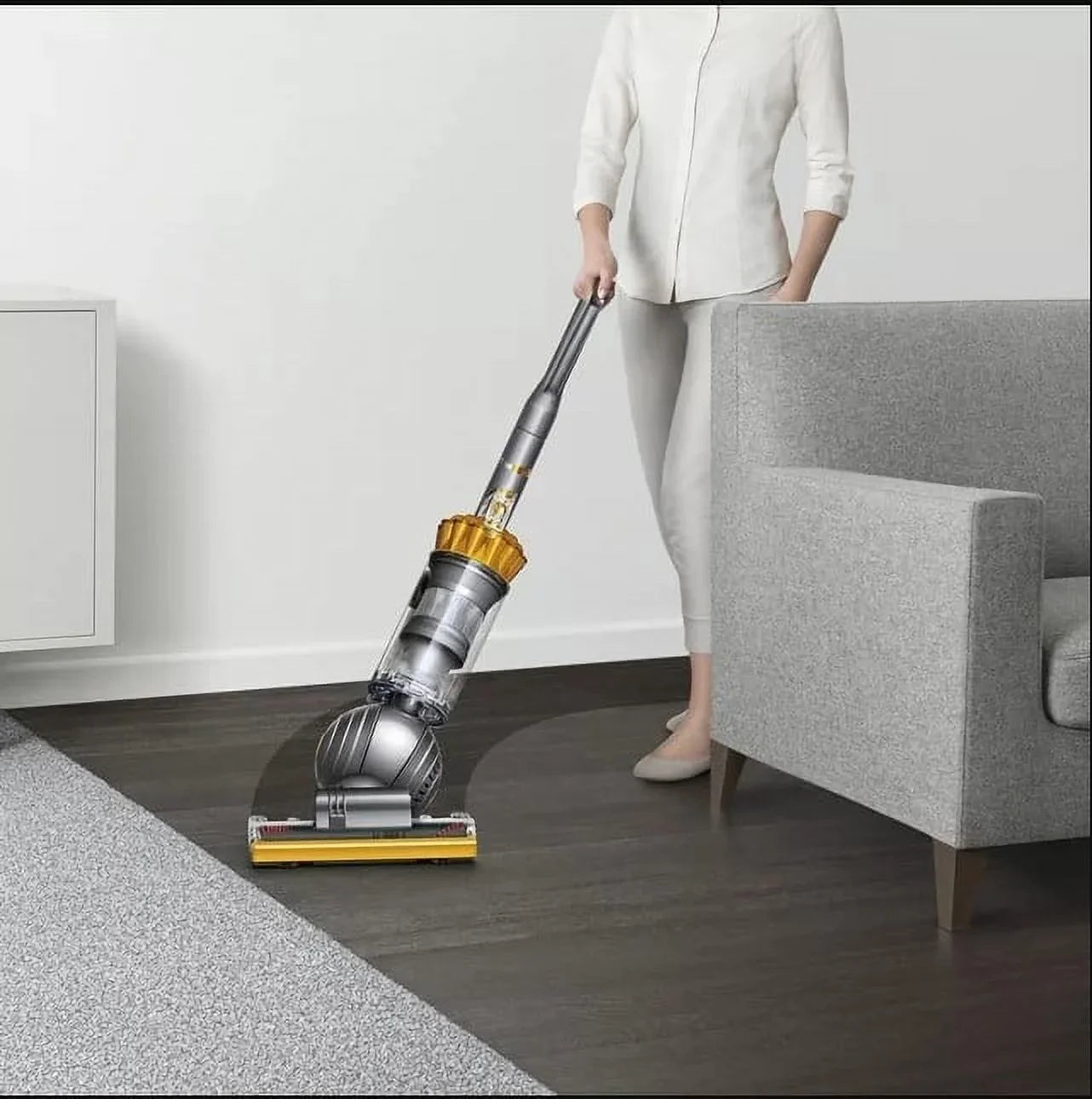 Open Box Dyson UP19 Ball 2 Upright Vacuum Yellow/Iron 334175-02 NO ACCESSORIES