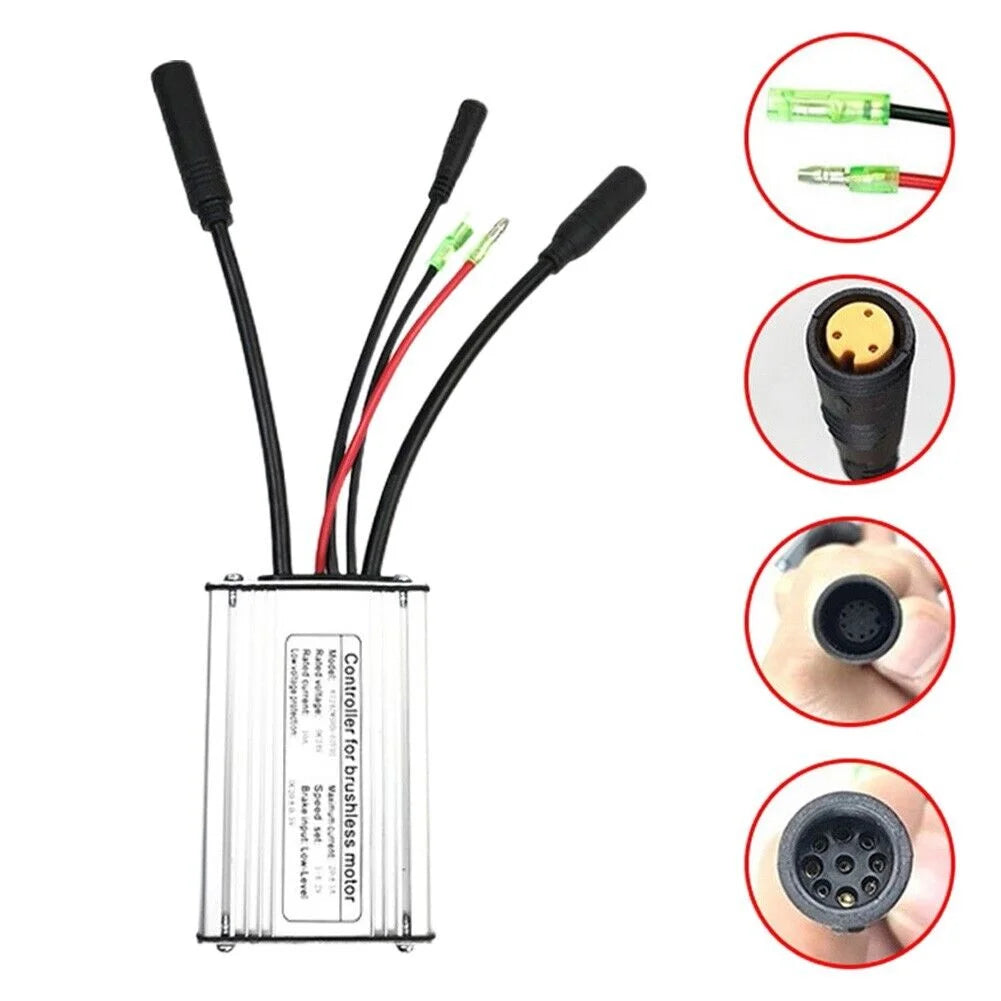 36V 48V KT-25A E-bike Sine Wave Waterproof Controller For 750W Brushless Motor
