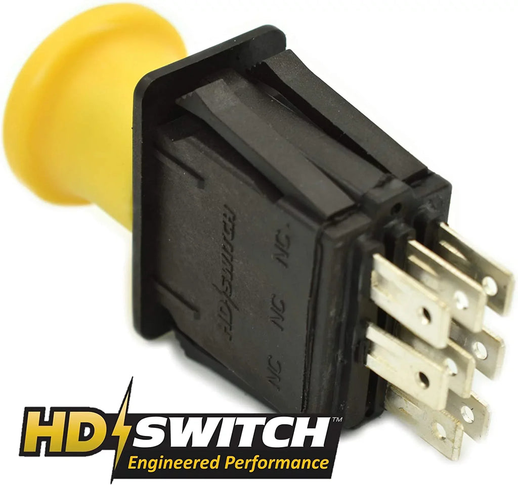HD Switch 10 AMP Upgrade IP53 Sealed Blade Clutch PTO Switch - fits Scag 463034 Cheetah Freedom Z Tiger Cub SMZ-48, SSZ-20CV