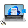 Ideapad 1 Laptop for Business & Student, 14" HD Display, Intel Celeron N4020, 4GB RAM, 128GB eMMC, WiFi 6, Webcam, USB-C, Fast Charge, HDMI, Mytrix HDMI Cable, Win 11 Home S, Cloud Gray