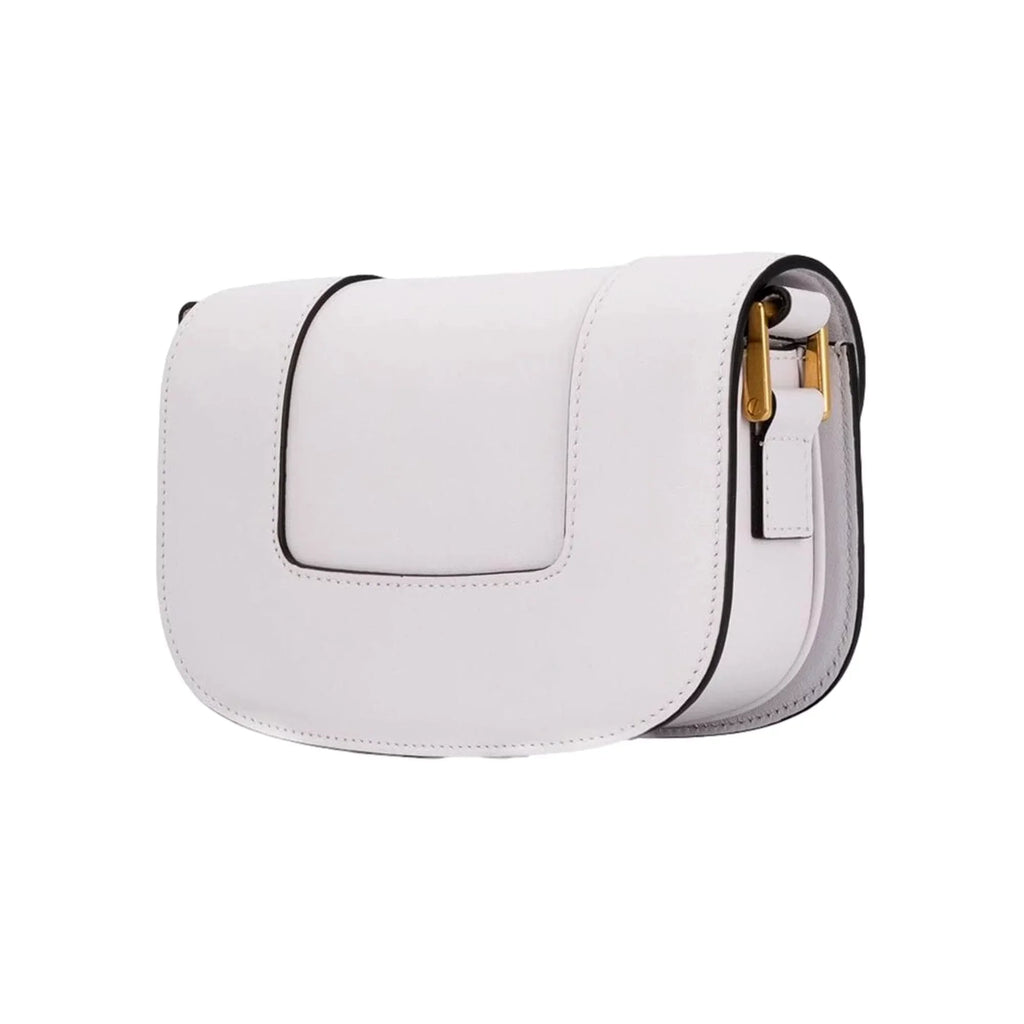 New Valentino Garavani Supervee Ivory Leather Crossbody Bag Small