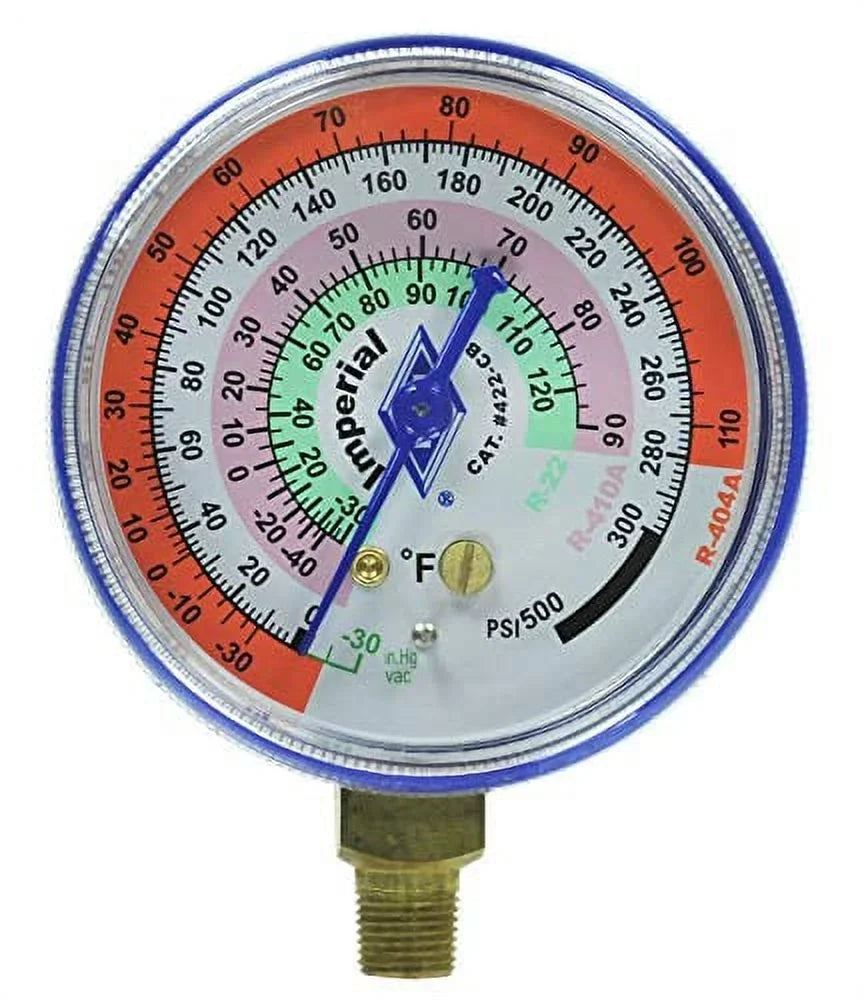Tool 422-CB Replacement Gauge,Low Side, Blue