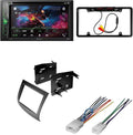 KIT4959 Bundle for 2004-2010 Toyota Sienna Van W/ Pioneer AVH-241EX Double DIN Car Stereo with Bluetooth/Backup Camera/InstalLatitudeion Kit/in-Dash DVD/CD AM/FM 6.2" Touchdisplay Digital Media Receiver