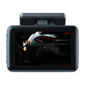 Carevas 3 Cameras Dash Cam 4in Clear Car Rearview Mirror Car Video Recording Camcorder Wide Angle Car Camera Recorder Auto Safety Driving Recorder