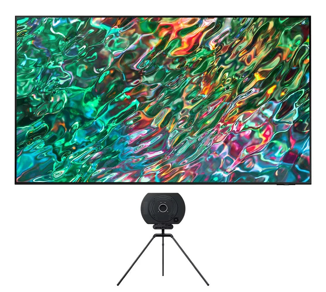 QN50QN90BAFXZA 50" QLED Quantum Matrix Neo 4K Smart TV with a  VG-ARAB22STD Auto-Rotating Studio Stand for 43"-55"  TVs (2022)