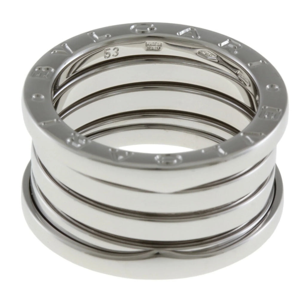 Pre-Owned Bvlgari B-zero.1 B-Zero One 4 Band Ring No. 12 18K Ladies BVLGARI BRJ10000000119403 (Like New)
