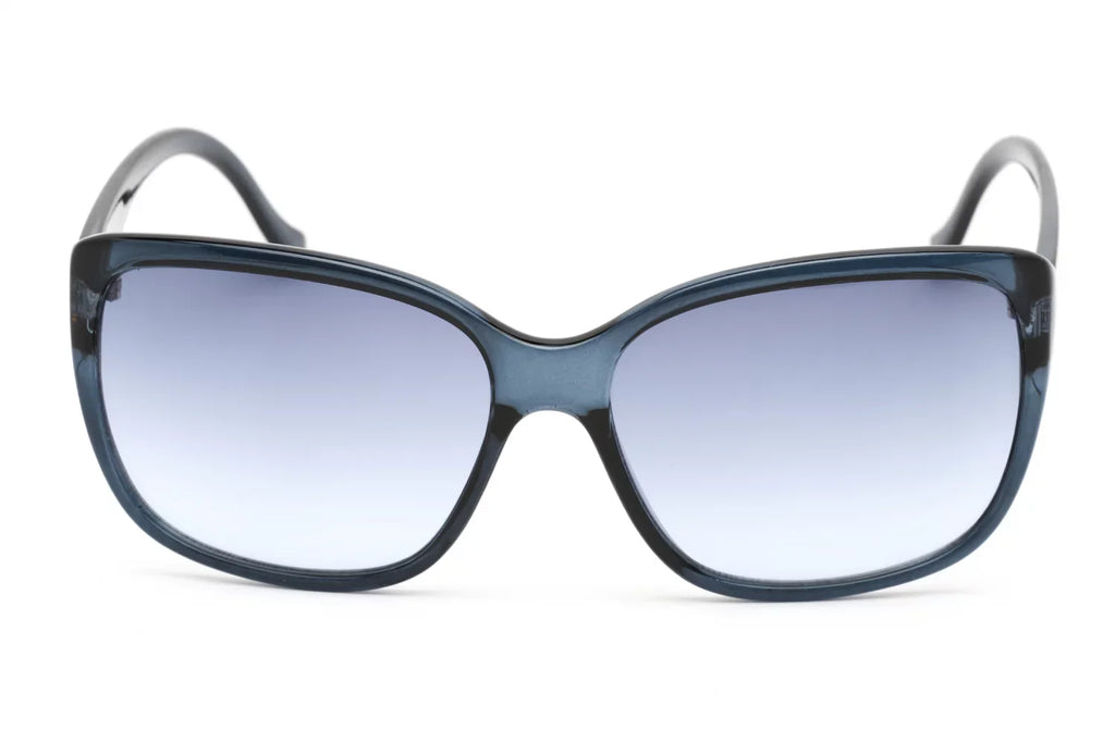 Calvin Klein Blue Gradient Oversized Ladies Sunglasses CK20518S 410 60