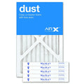 AIRx Filters 10x16x1 Air Filter MERV 8 Pleated HVAC AC Furnace Air Filter, Dust 6-Pack, Made in the USA