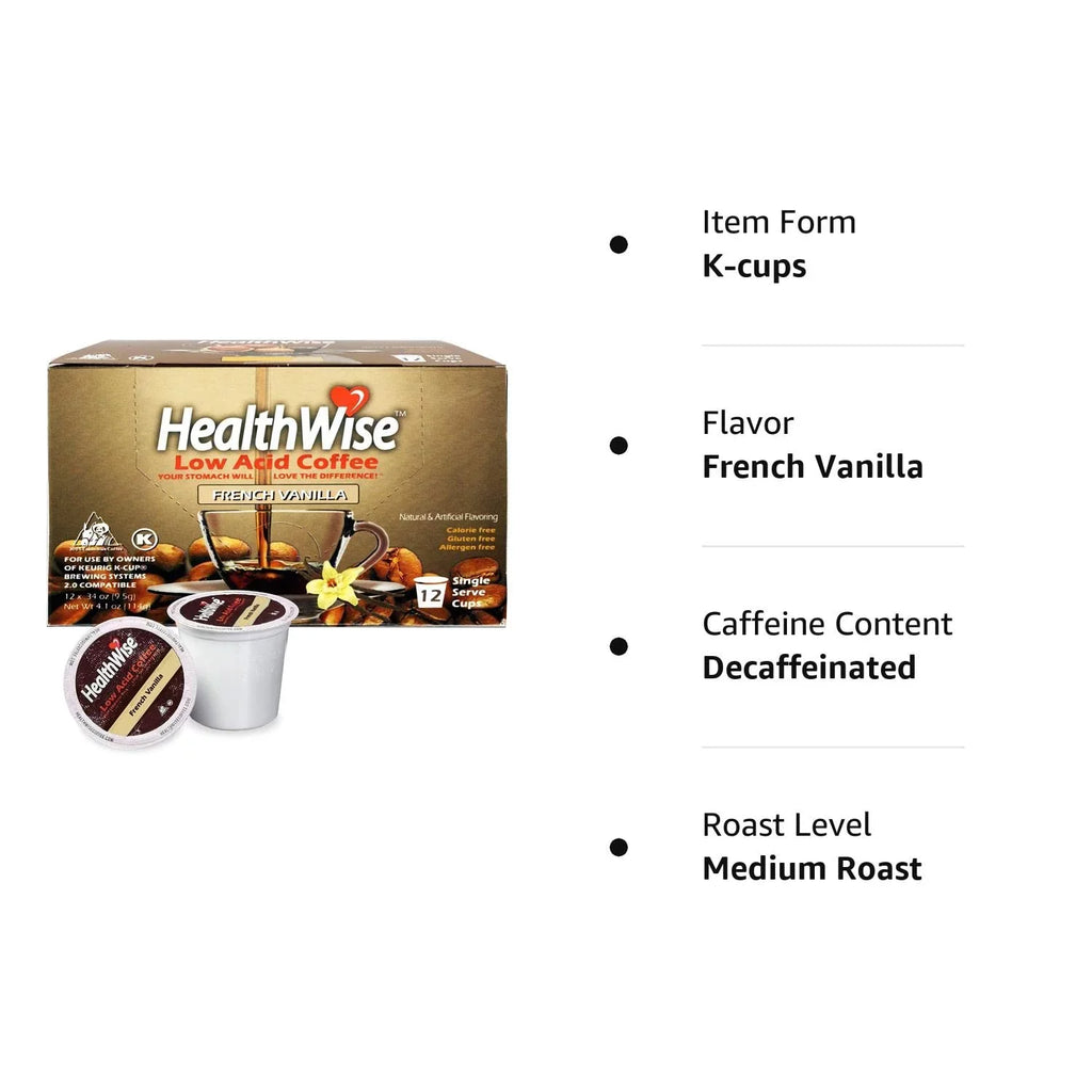 French Vanilla Low Acid Keurig K-Cups Number Of Cartons: 6 Cartons (72 cups)
