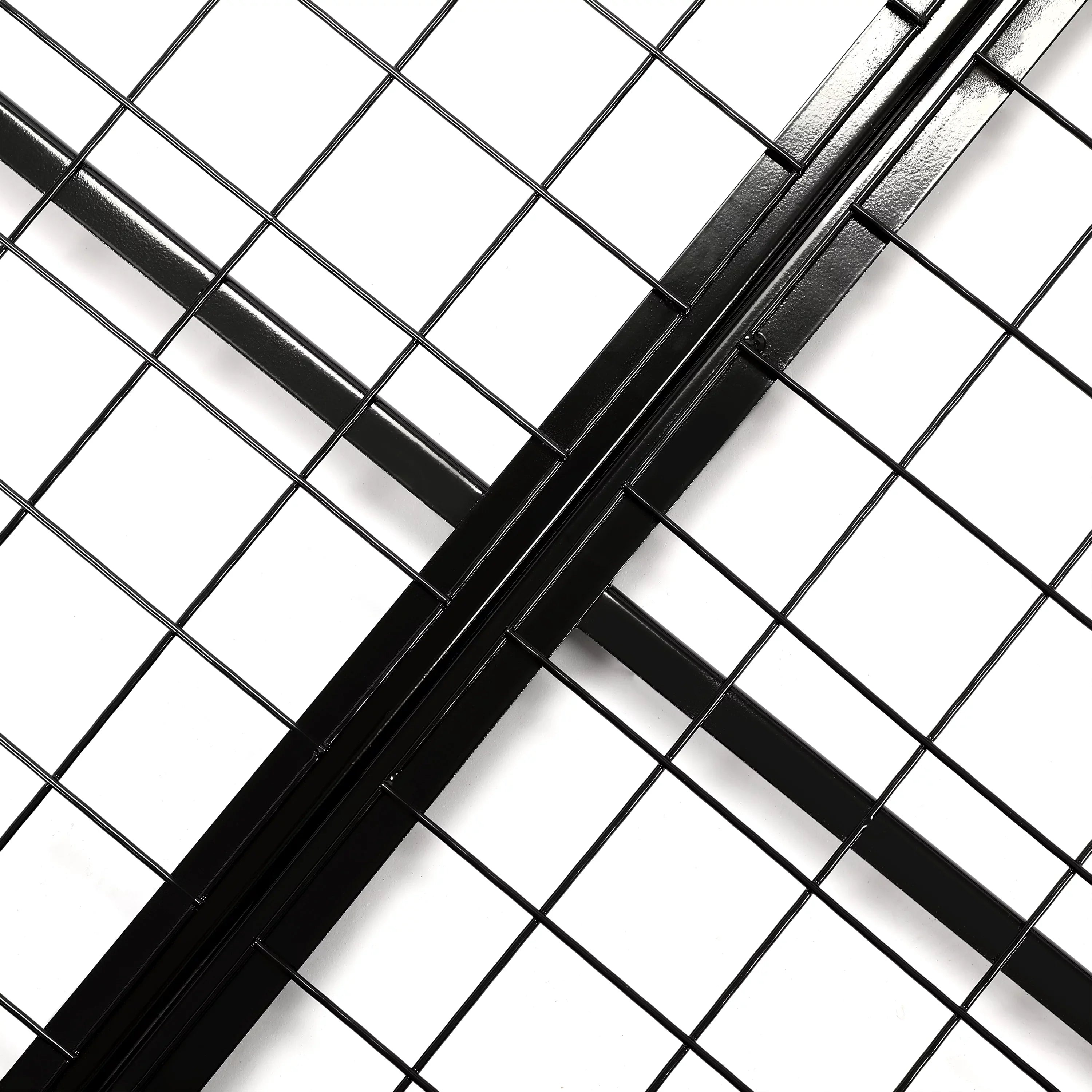 Hecasa 3 x 6 Overhead Garage Storage Rack Adjustable Garage Ceiling Mounted Storage Rack Black Steel