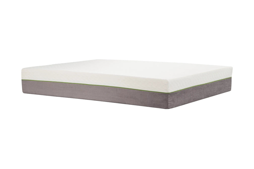 Blissful Nights 12” Copper Infpre-owned Memory Foam Mattress, Queen