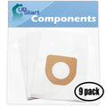 27 Replacement for Hoover ConstelLatitudeion Vacuum Bags - Compatible with Hoover 4010100Z, Type Z HEPA Vacuum Bags (9-Pack, 3 Bags Per Pack)