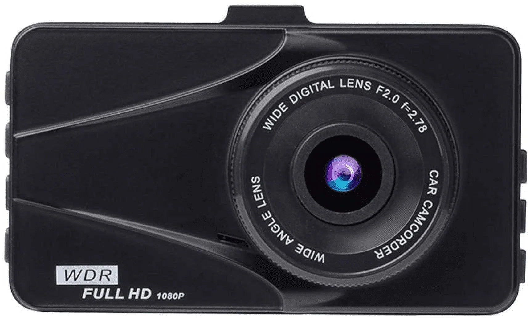 T670 Plus DVR Dash Cam For cars front and rear Dual Travel Recorder Full HD 3" LCD Screen 170° Wide Angle, WDR, G-Sensor, Loop Recording Motion Detection Excellent Video Images