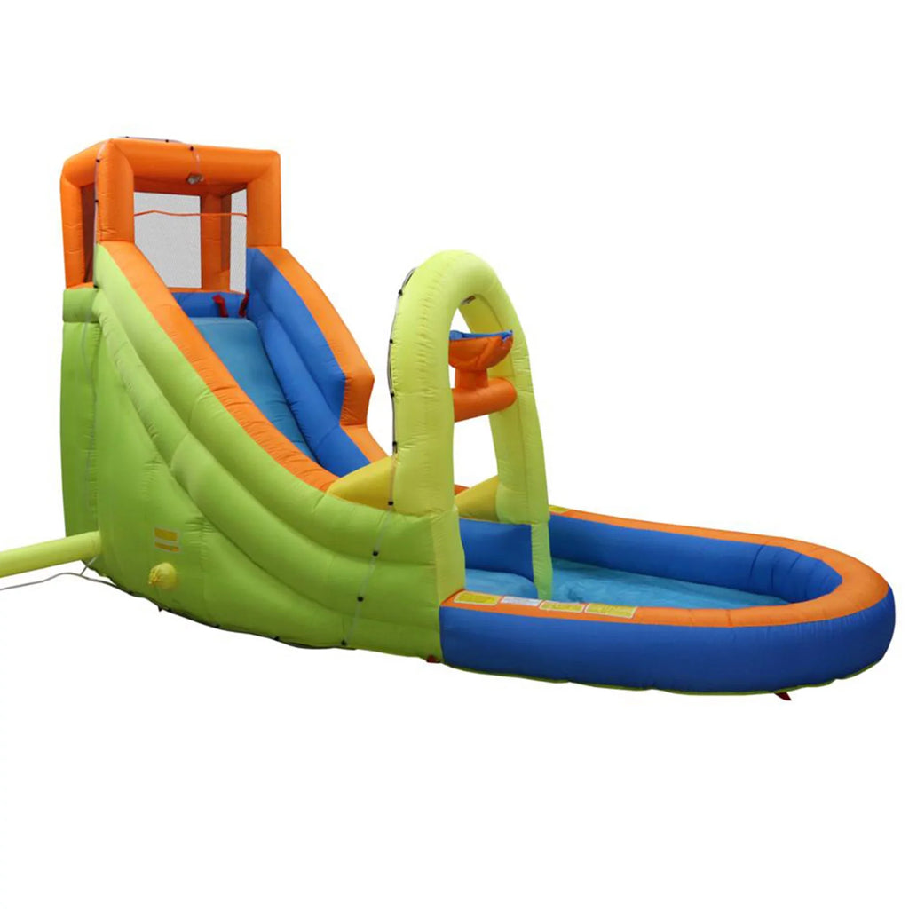 Banzai Plummet Falls Adventure InfLatitudeable Outdoor Water Park Splash Pool