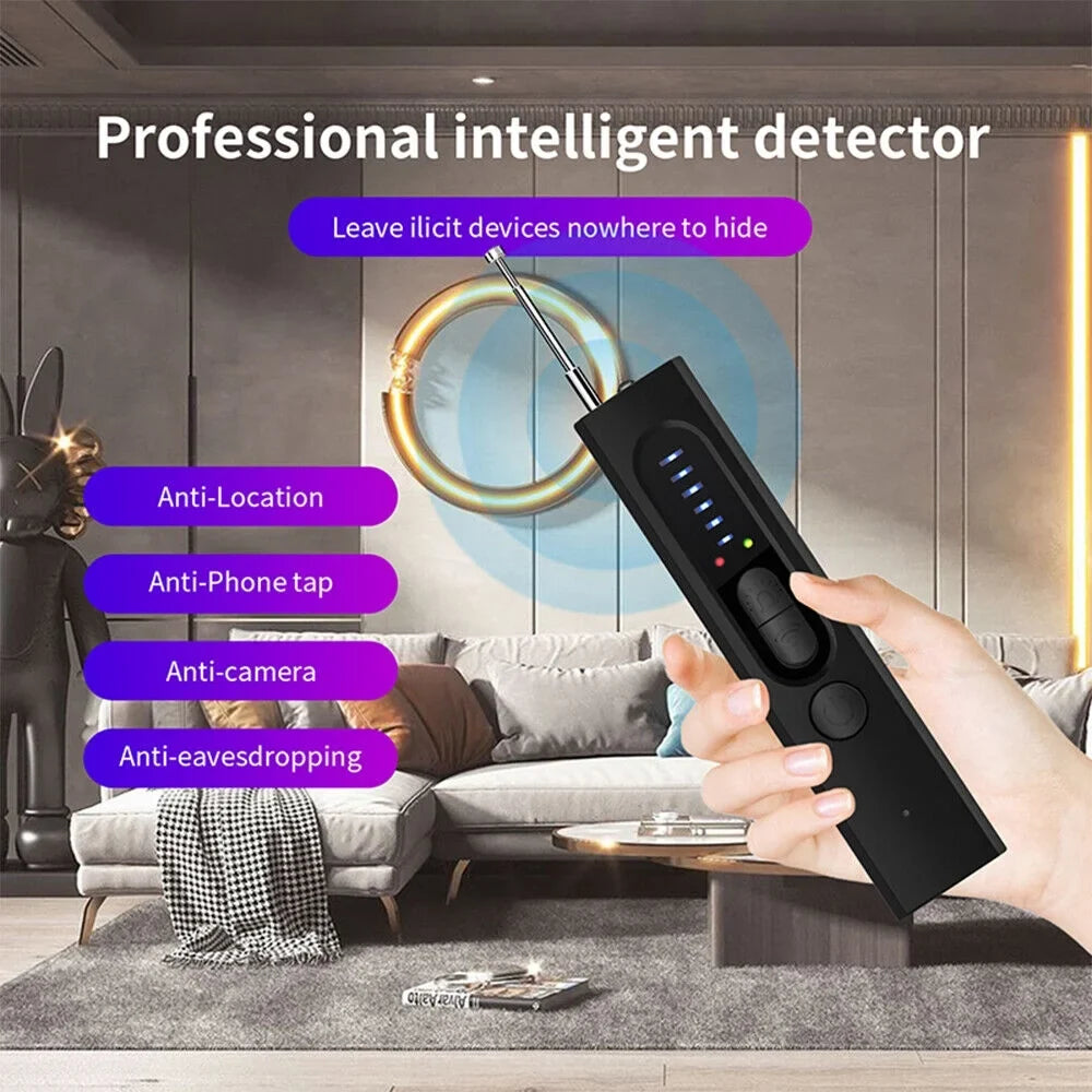 JahyElec Smart Signal Gear Rf Audio Detectors - Anti-spy Hidden Camera Detector Safe Device
