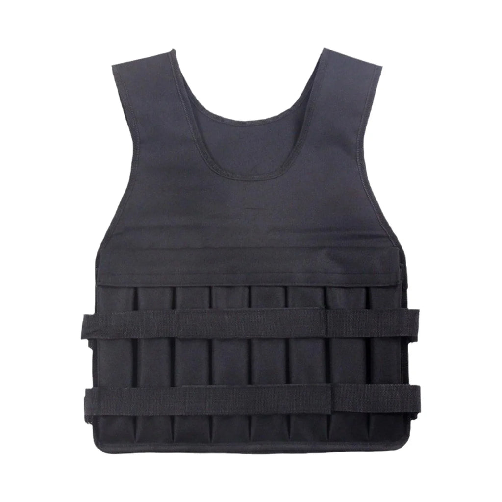 funtasica Loading Vest Exercise Jacket for Boxing Running Gym Fitness 8 Pockets Exercise Slim Design Strength Training Body Weight Vest