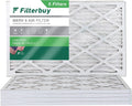 Filterbuy 15x30x1 MERV 8 Pleated HVAC AC Furnace Air Filters (5-Pack)