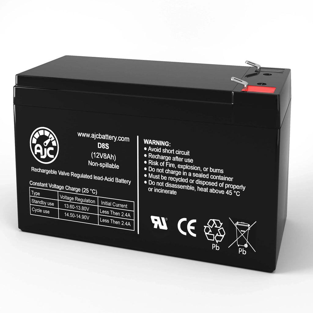 Acme Medical System 622 12V 8Ah Medical Battery - This Is an AJC Brand Replacement