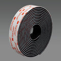 3m Reclosable Fastener,1 in W,Black  SJ3550CF