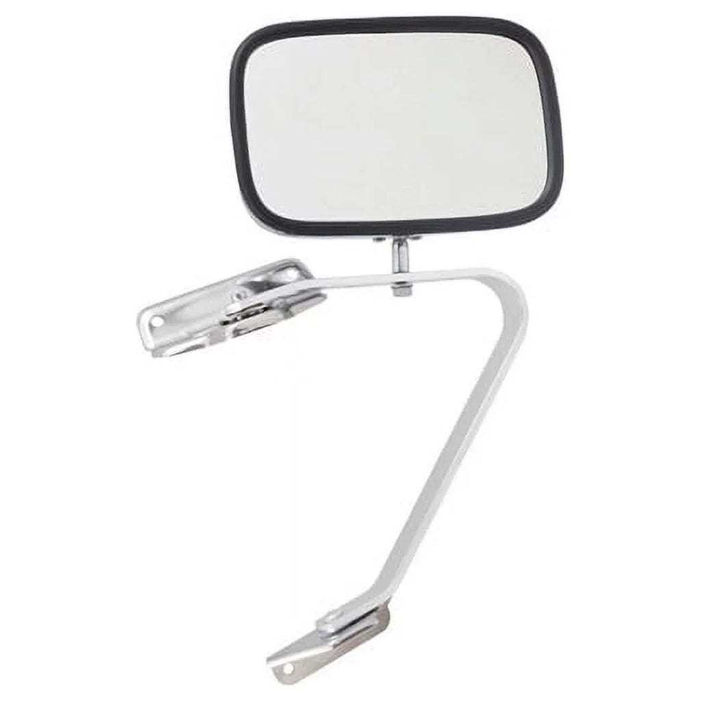 For 87-91 F-Series Pickup Truck Rear View Swing Lock Mirror Chrome RH Right Side
