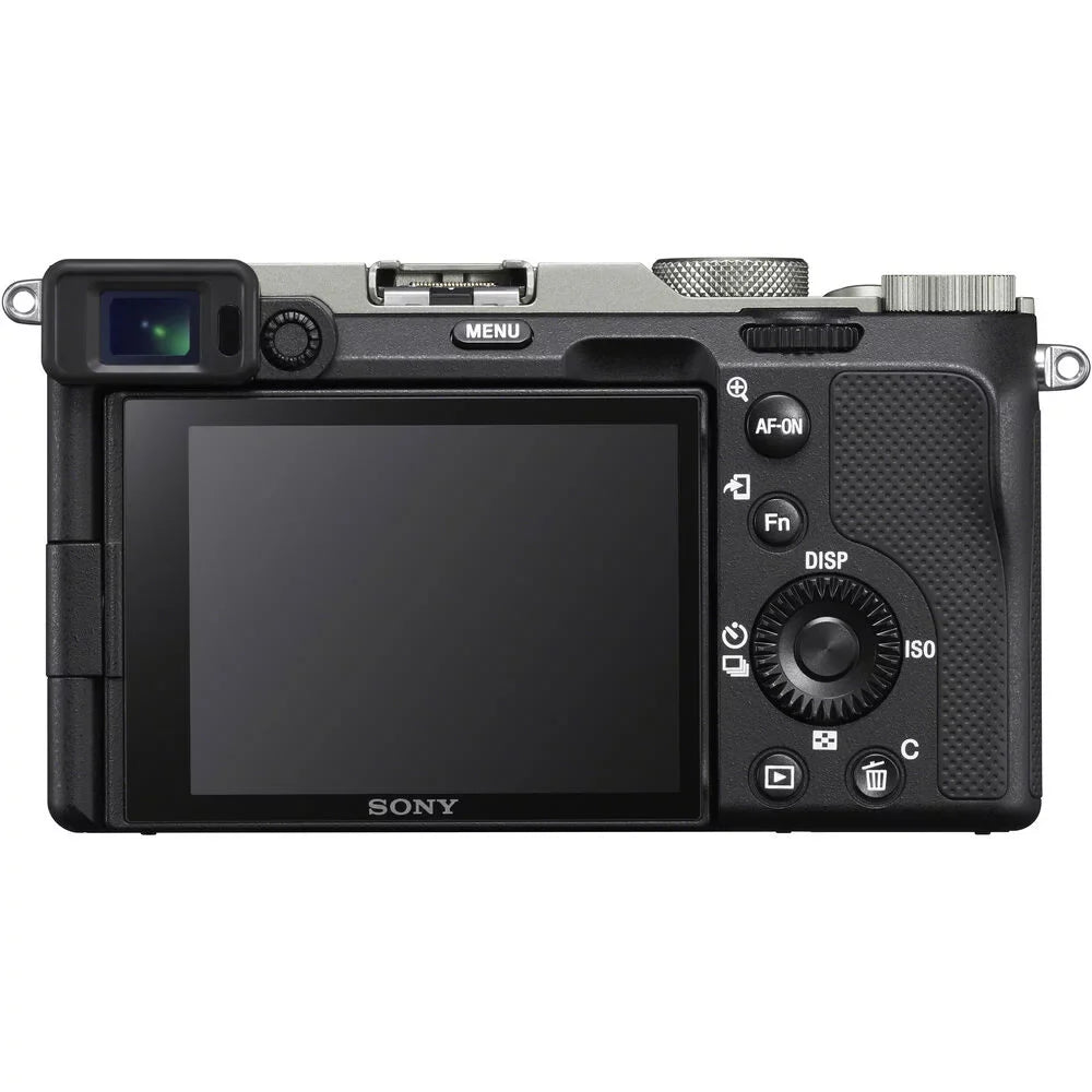 a7C Camera (Silver)  +28-70mm f/3.5-5.6 OSS Lens +3 PC Filter +64GB