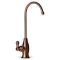 iSpring GK1-AW Heavy Duty Reverse Osmosis, High Spout Kitchen Bar Sink Drinking Water, Contemporary RO Faucet, Antique Wine
