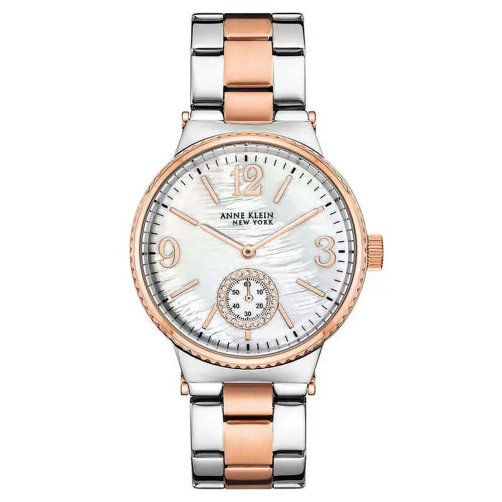 Anne Klein New York Two-Tone Stainless Steel Ladies Quartz Watch 12/2341MPRT