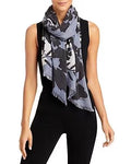 MSRP $49 Echo Shadow Floral Wrap Navy Size OSFA