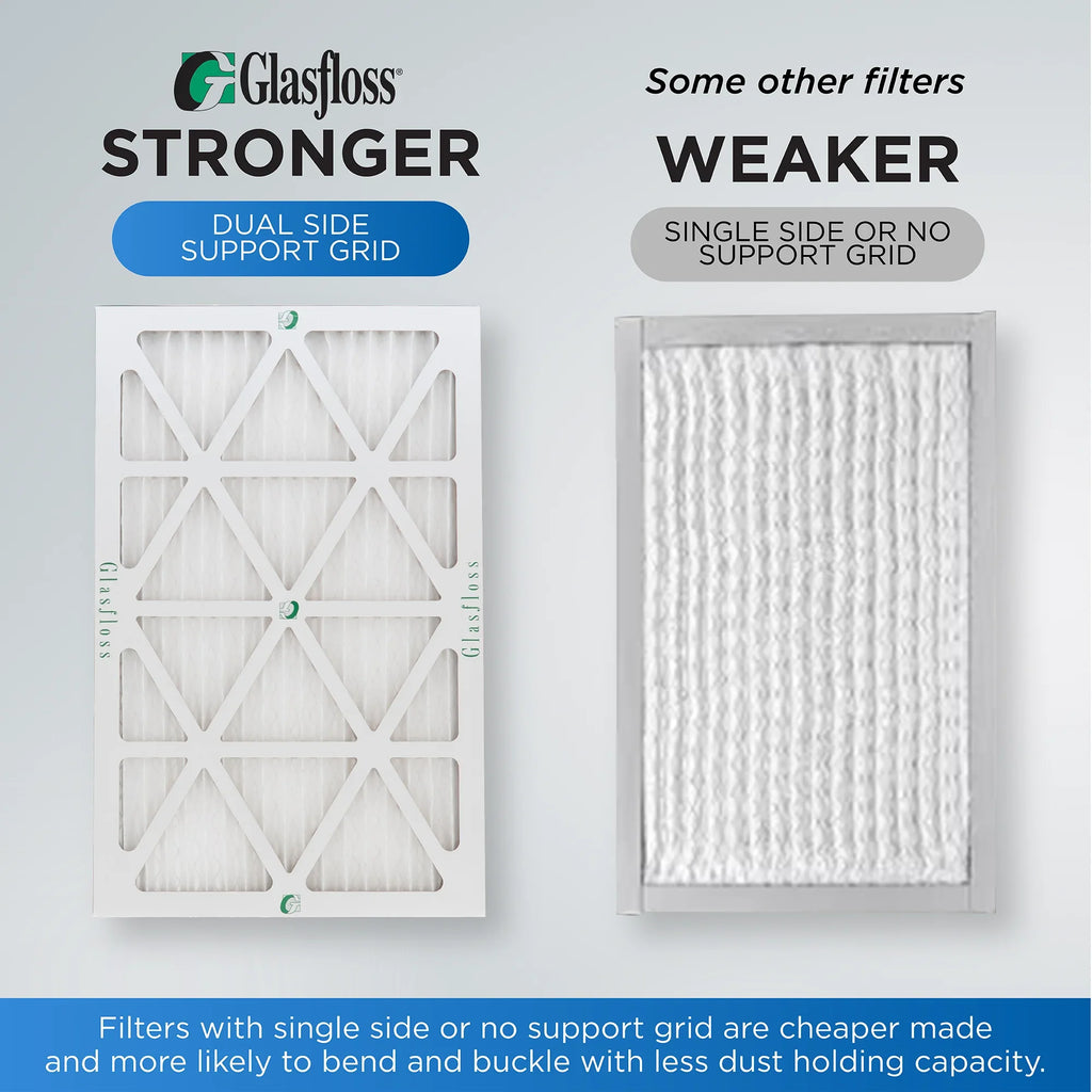 12x20x1 Air Filter Glasfloss ZL Series MERV 10 - Case of 6