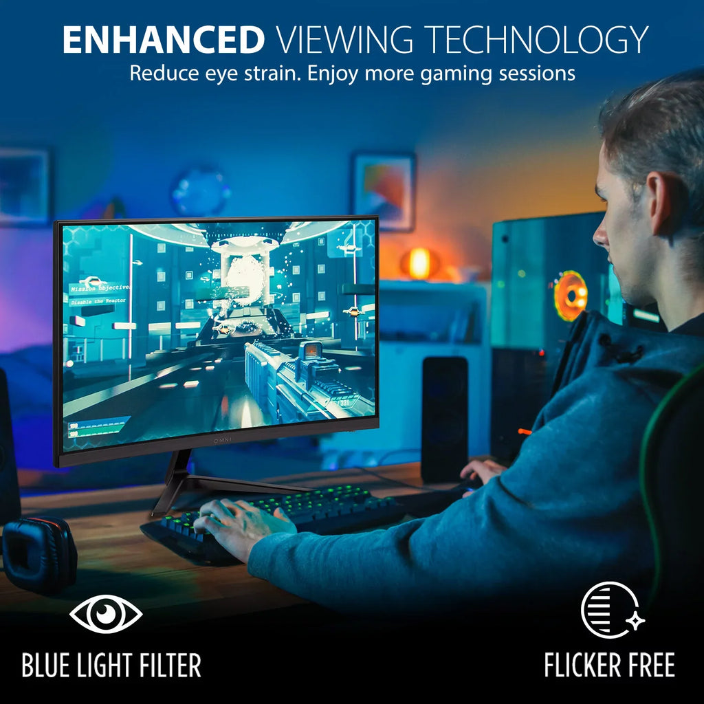 ViewSonic OMNI VX2418C 24 Inch 1080p 1ms 165Hz Curved Gaming Monitor with AMD FreeSync Premium, Eye Care, HDMI and DisplayPort