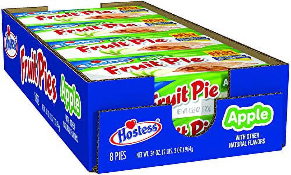 Hostess Fruit Pie, , 4.25 Ounce (Pack of 8)