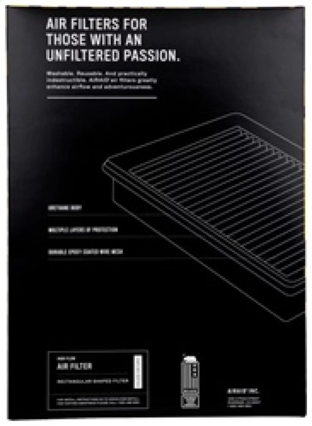 AIRAID 851-466 Replacement Air Filter Fits select: 2011-2016 CHEVROLET SILVERADO, 2011-2016 GMC SIERRA