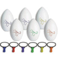 Spectrum™ 20"H Dino Egg and Spoon Set (Set of 6)
