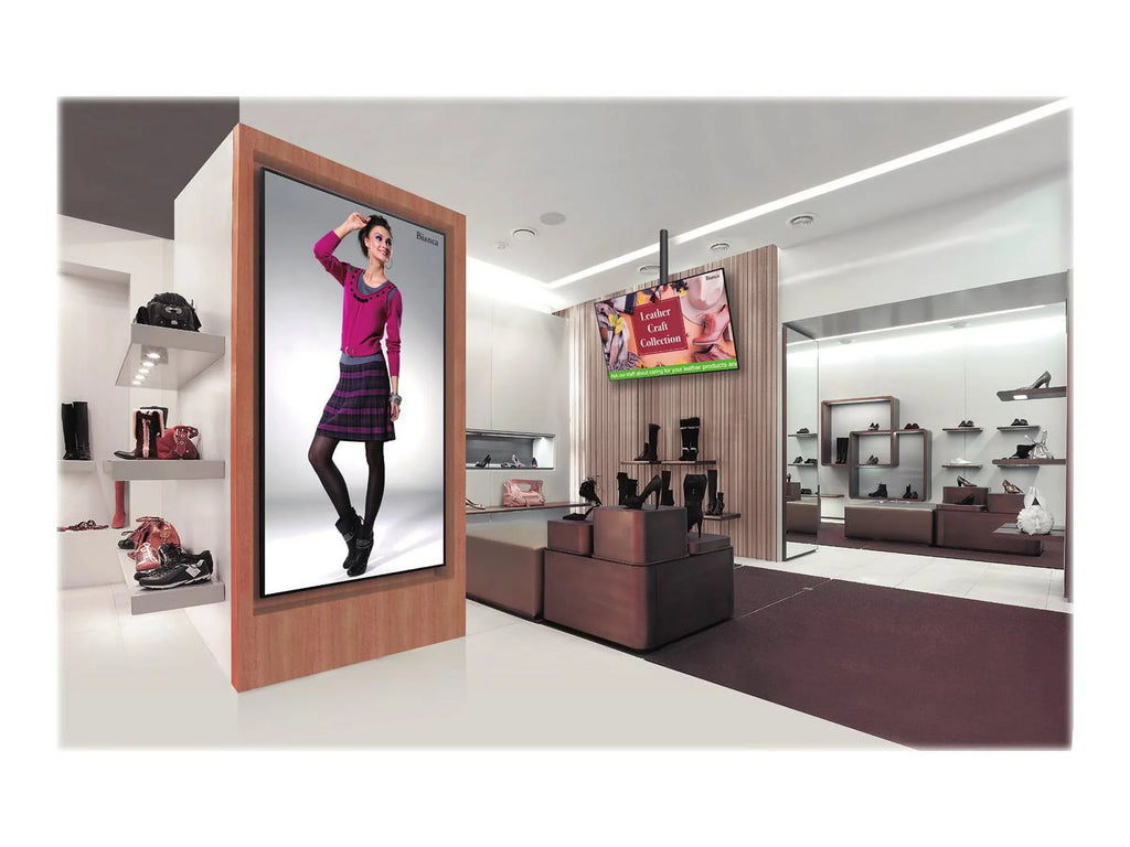 Sharp PN-HB751 - 75" Diagonal Class (74.6" viewable) LED-backlit LCD display - digital signage - 4K UHD (2160p) 3840 x 2160 - direct-lit LED