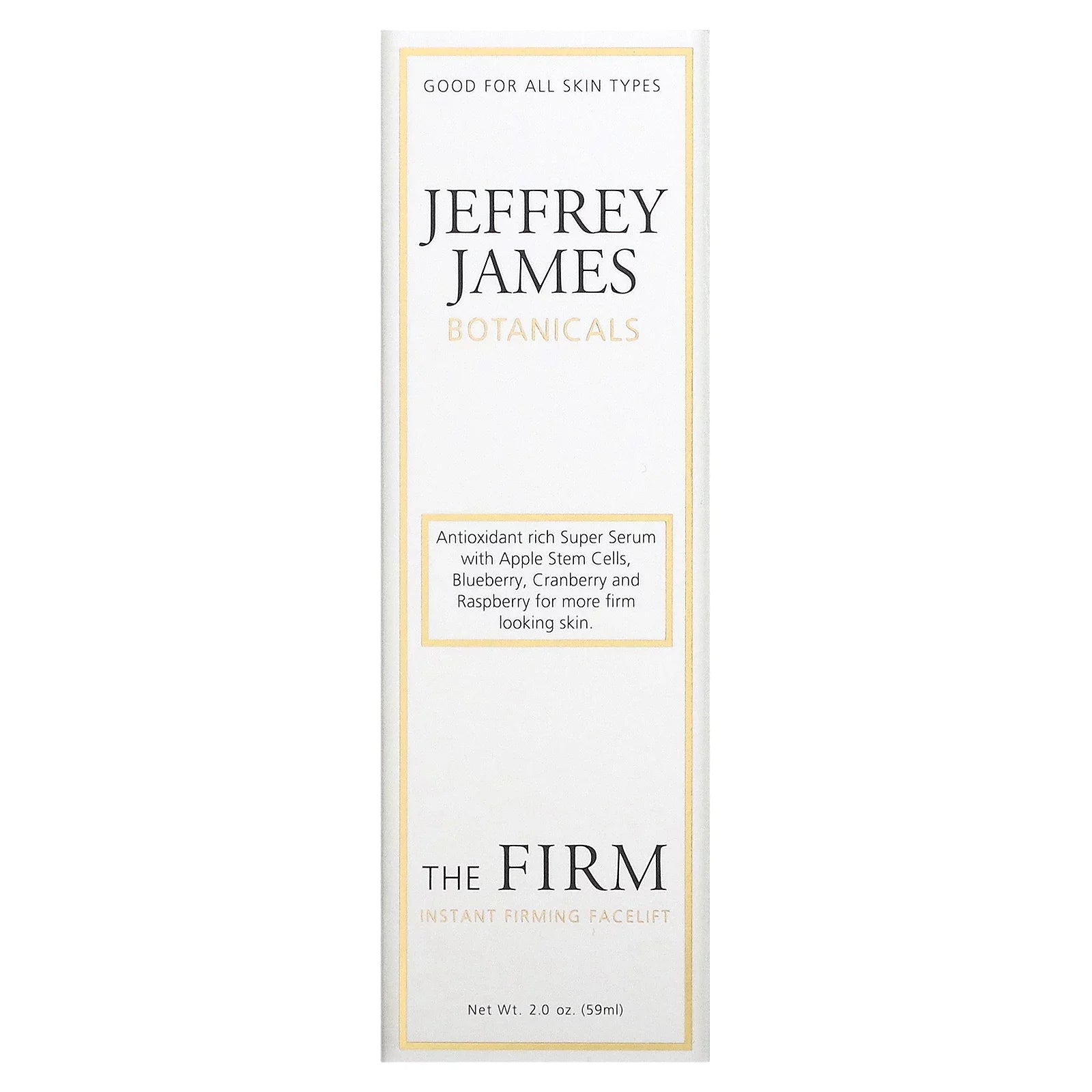 Jeffrey James Botanicals The Firm Instant Firming Facelift, 2 oz (59 ml)