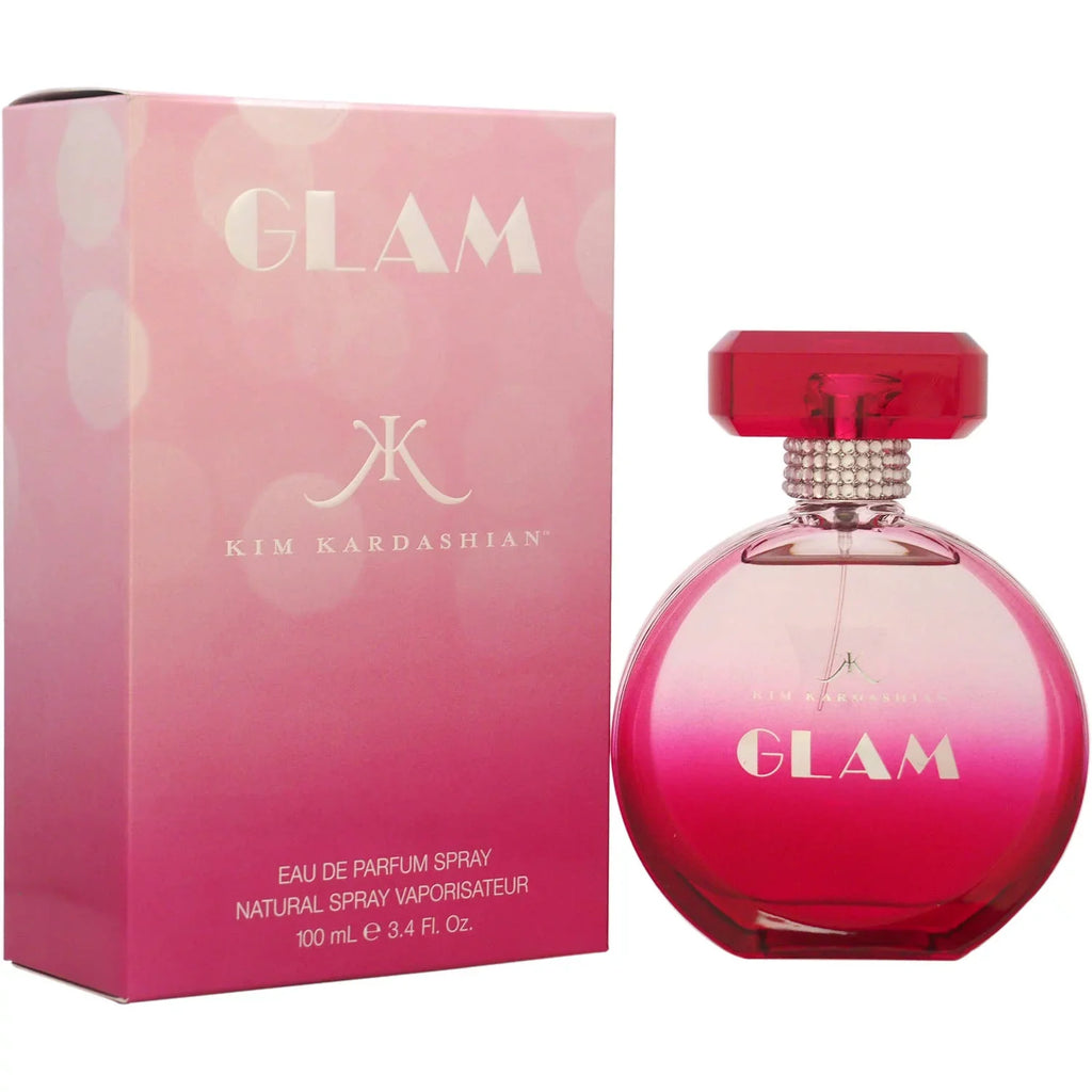 Glam by Kim Kardashian, Eau de Parfum for Women, 3.4 fl oz