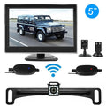 Backup Camera Car Rear View Wireless HD Parking System Night Vision + 5" Monitor