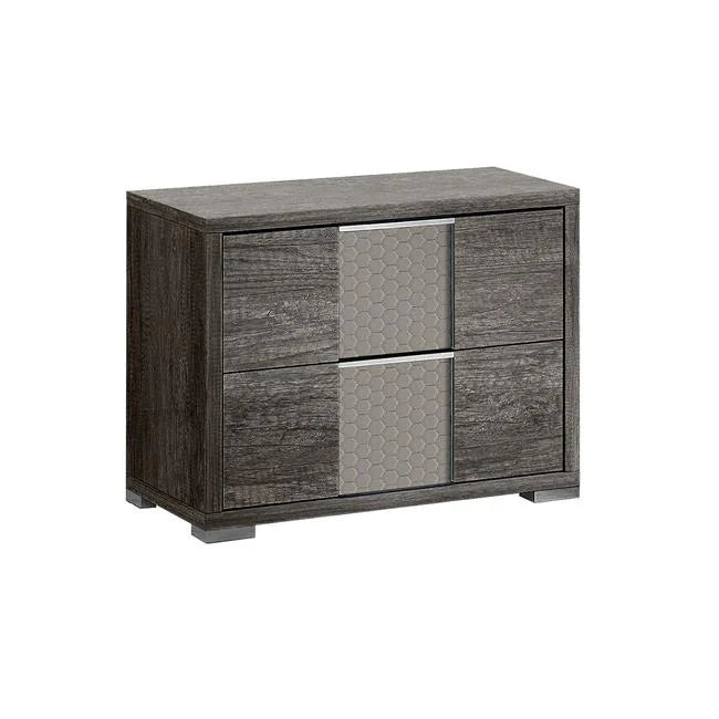 J & M Furniture 18664-NS 20 x 24 x 16 in. Portofino Night Stand, Canyon Oak